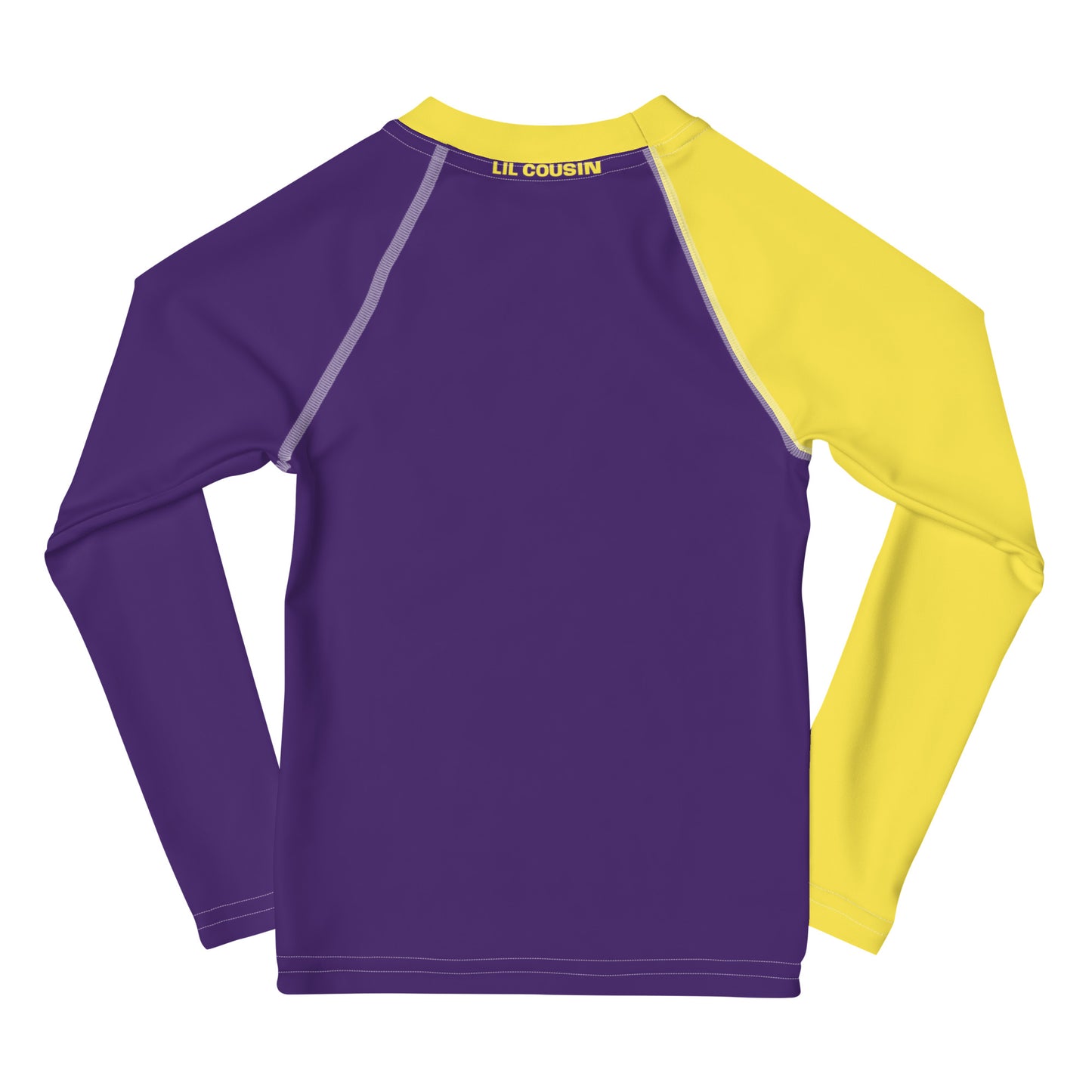 Toddler Purple and Yellow Rash Guard