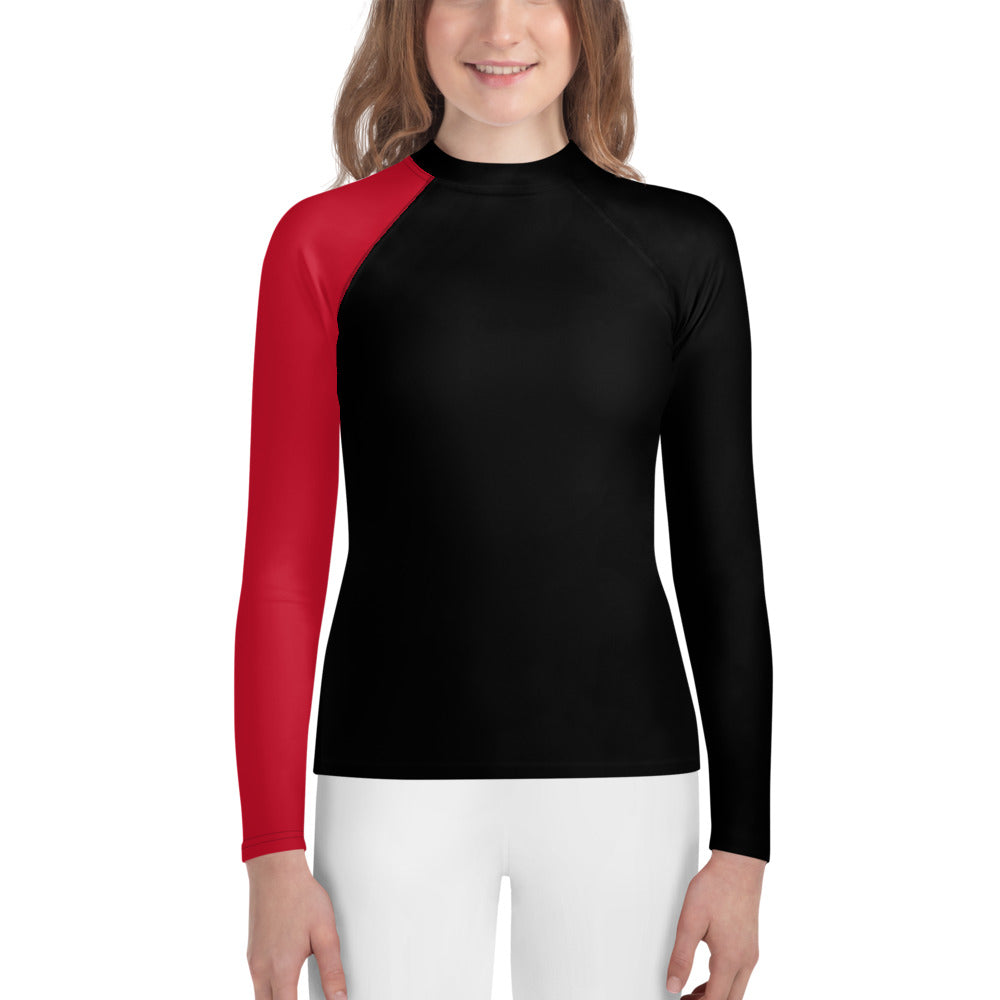 Red & Black Rash Guard