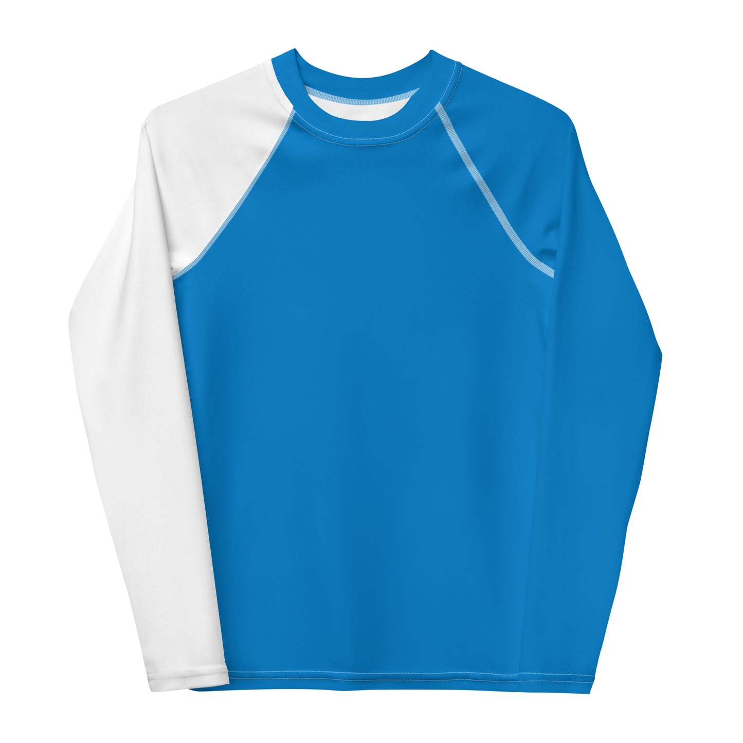 Blue & White Rash Guard