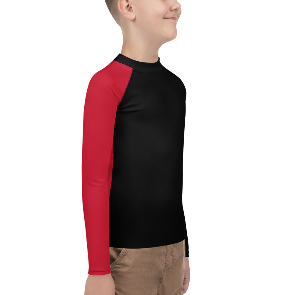 Red & Black Rash Guard