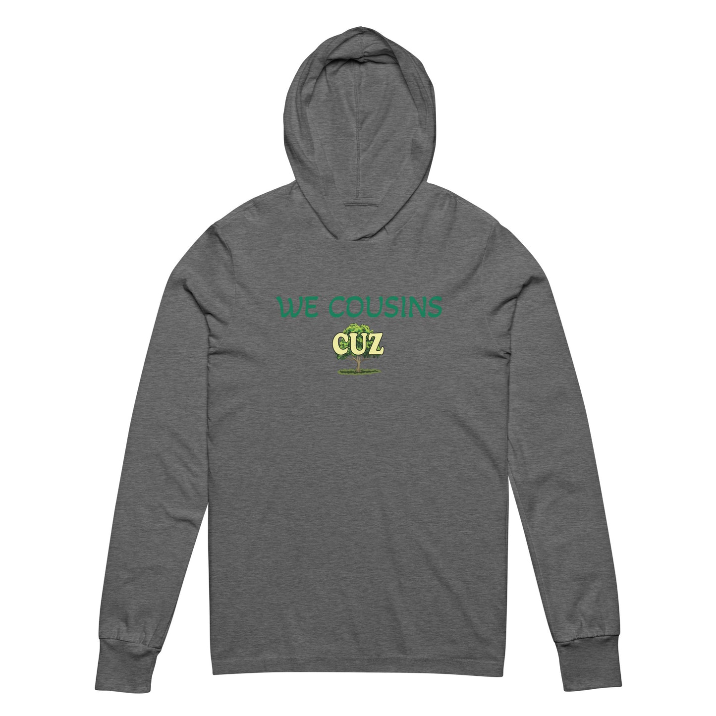 We Cousins long-sleeve hooded Shirt