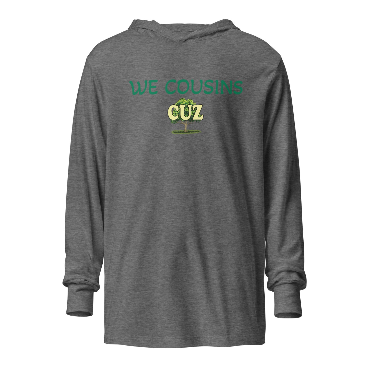 We Cousins long-sleeve hooded Shirt