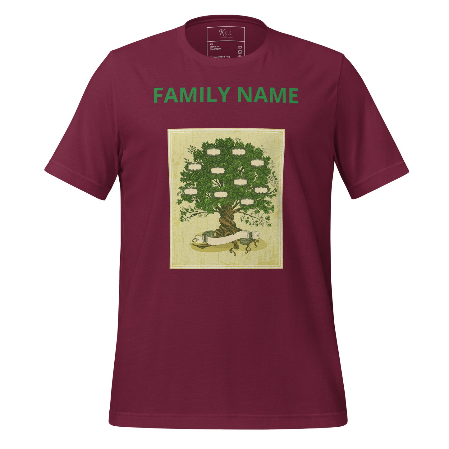 Unisex Family Tree T-shirt